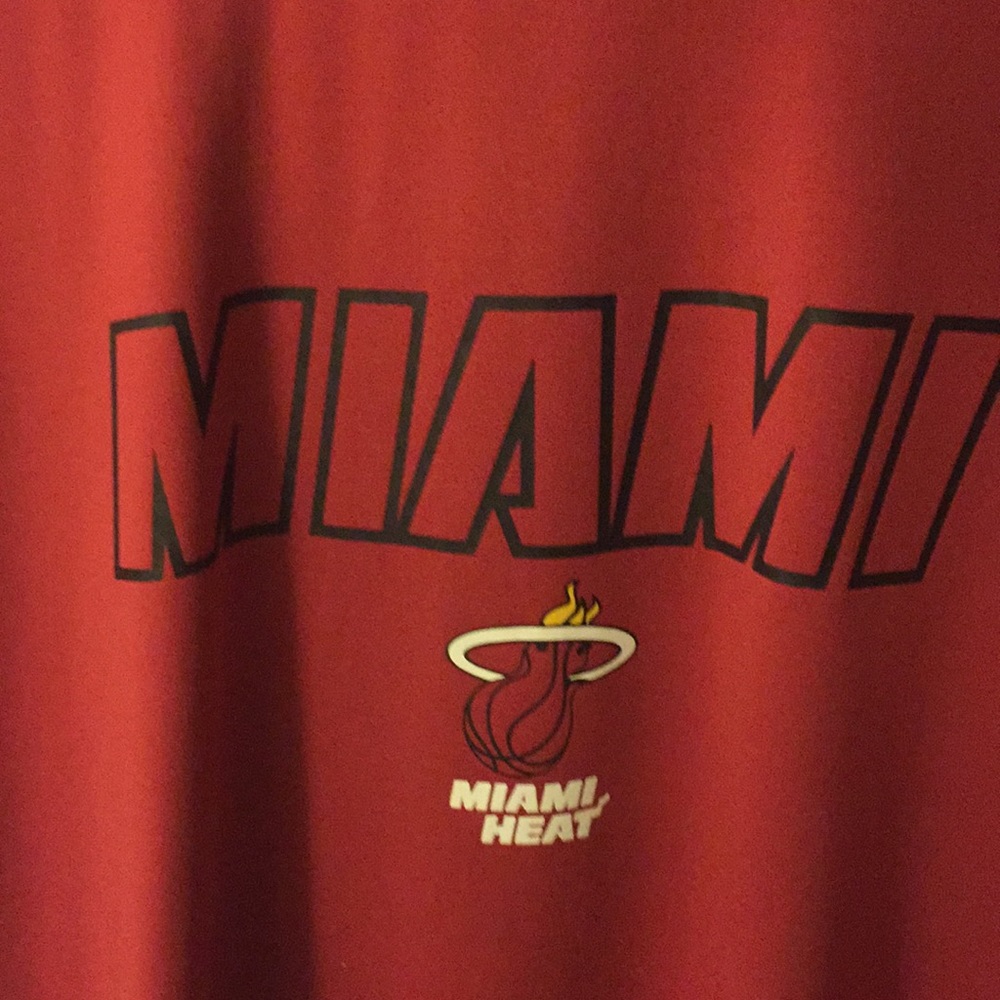 Miami Heat dry fit t-shirt.  Like new